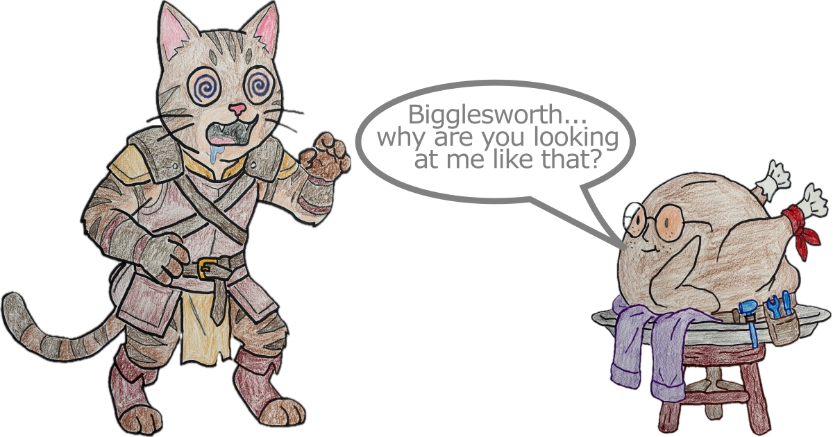 Bigglesworth Hungers!